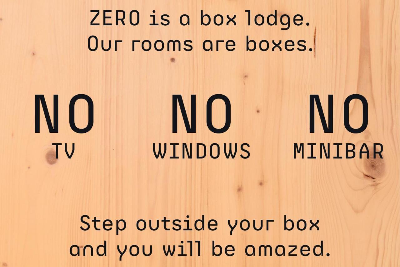 Zero Box Lodge Porto Bagian luar foto